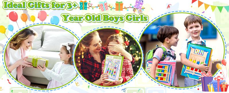 Montessori Magnetic Wooden Puzzle Game Portable Educational Toy for Ages 47 - lifestyle - cover