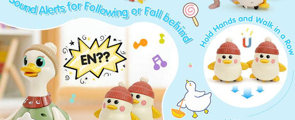 3Pack Duck Family Toy Set Lights Music Motor Activity - 1757564303291 - detail - detail