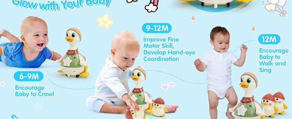 3Pack Duck Family Toy Set Lights Music Motor Activity - 1757564303291 - detail - detail