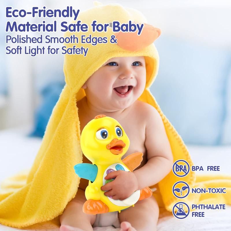 Crawling Duck Toy Music Lights Infant Development image - 1757626310285 - primary - cover