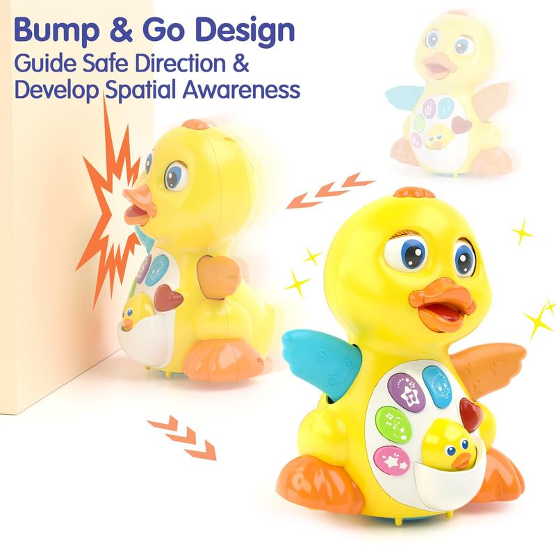 Crawling Duck Toy Music Lights Infant Development image - 1757626310285 - detail - detail