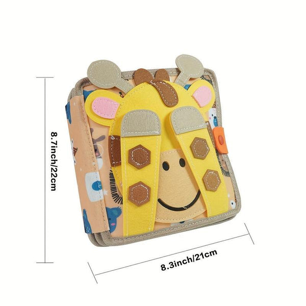 Busy Board 3D Story Cloth Book Early Education Sensory Toy - detail - detail