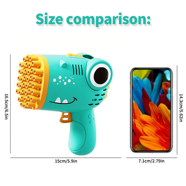 Handheld Rocket Bubble Machine for Kids Portable Electric Bubble Toy - detail - detail