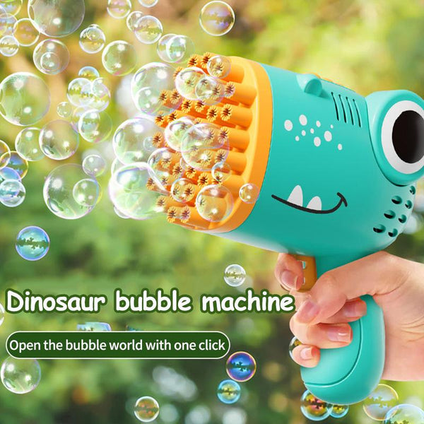 Handheld Rocket Bubble Machine for Kids Portable Electric Bubble Toy - primary - cover
