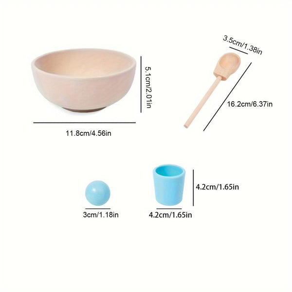 Wooden Color Sorting Ball Cup Toy Set Montessori Educational Gift for Toddlers - detail - detail