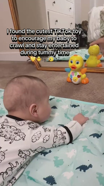 Crawling Duck Toy – Music & Lights Infant Development