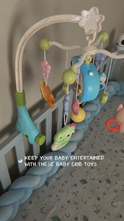Crib Music & Light Timer Toy – Soothing Sound & Sleep Aid