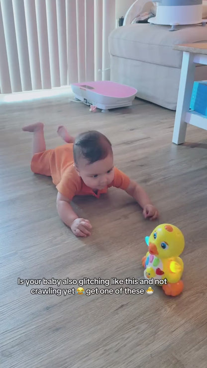 Crawling Duck Toy – Music & Lights Infant Development