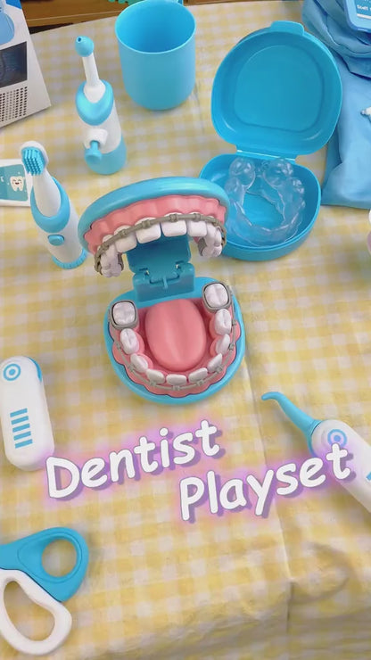 Kids Dentist Playset – Educational Role Play Toy with Tools & Teeth Model