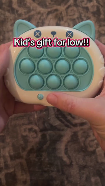 Quick Push Game Toy 3rd Gen – 4 Modes Cute Animal Edition