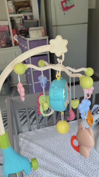 Crib Music & Light Timer Toy – Soothing Sound & Sleep Aid