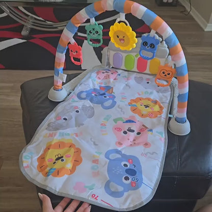 Interactive Piano Play Mat Gym – Music & Light Learning Mat