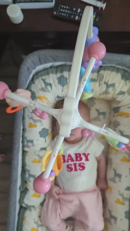 Crib Music & Light Timer Toy – Soothing Sound & Sleep Aid
